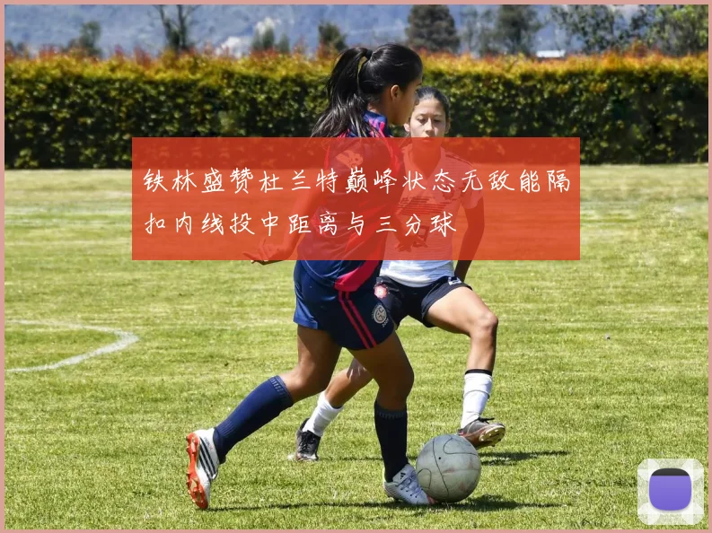 铁林盛赞杜兰特巅峰状态无敌能隔扣内线投中距离与三分球
